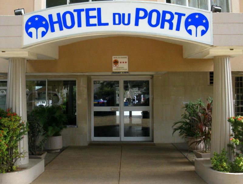 Hotel Du Port Cotonou Exterior foto